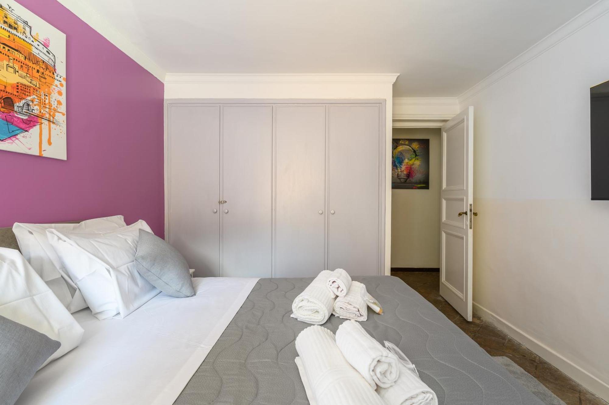 Historic Center - Navona Luxe Haven - Elevator, Soundproof & Netflix Apartment Rom