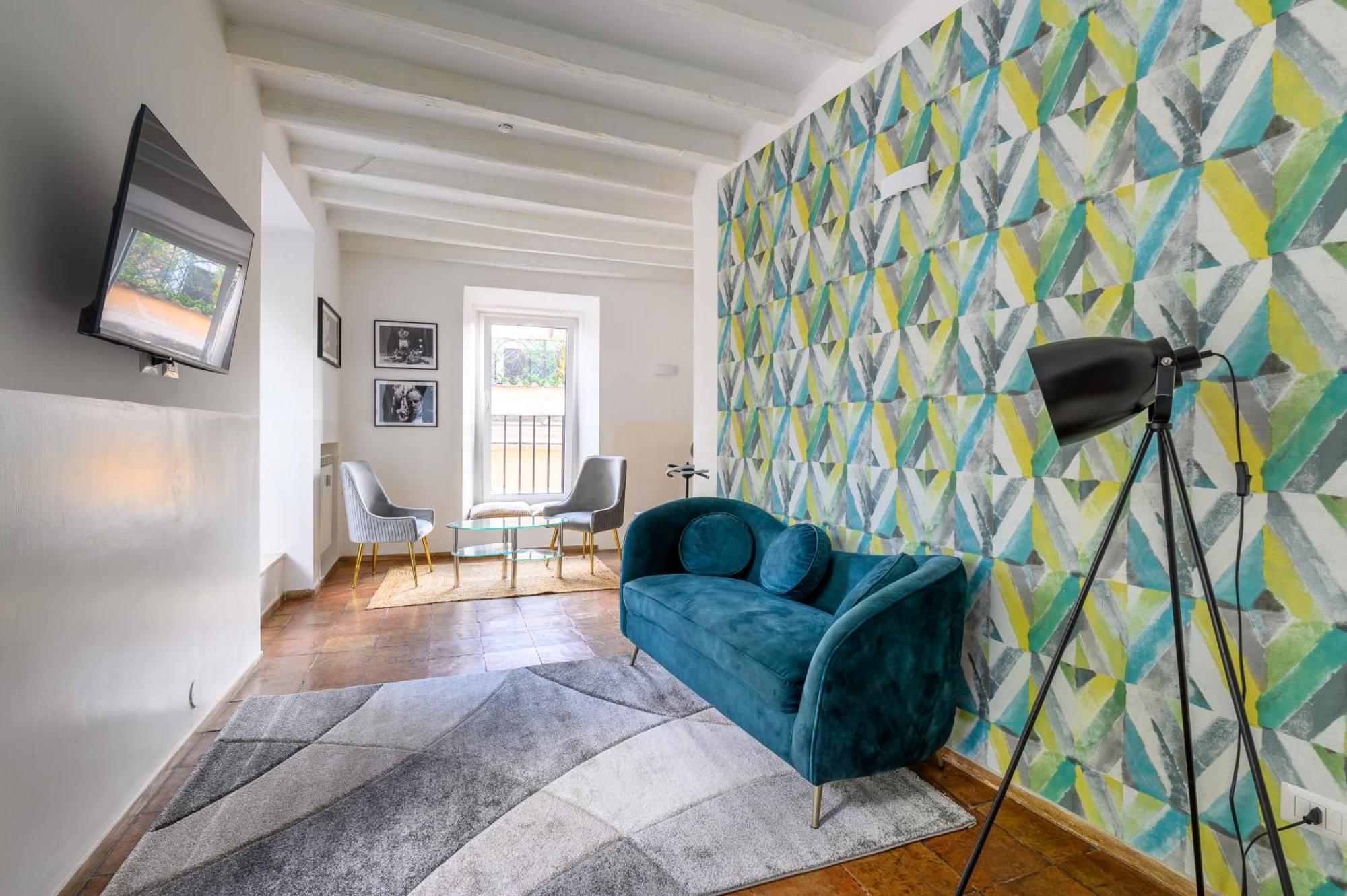 Historic Center - Navona Luxe Haven - Elevator, Soundproof & Netflix Rom