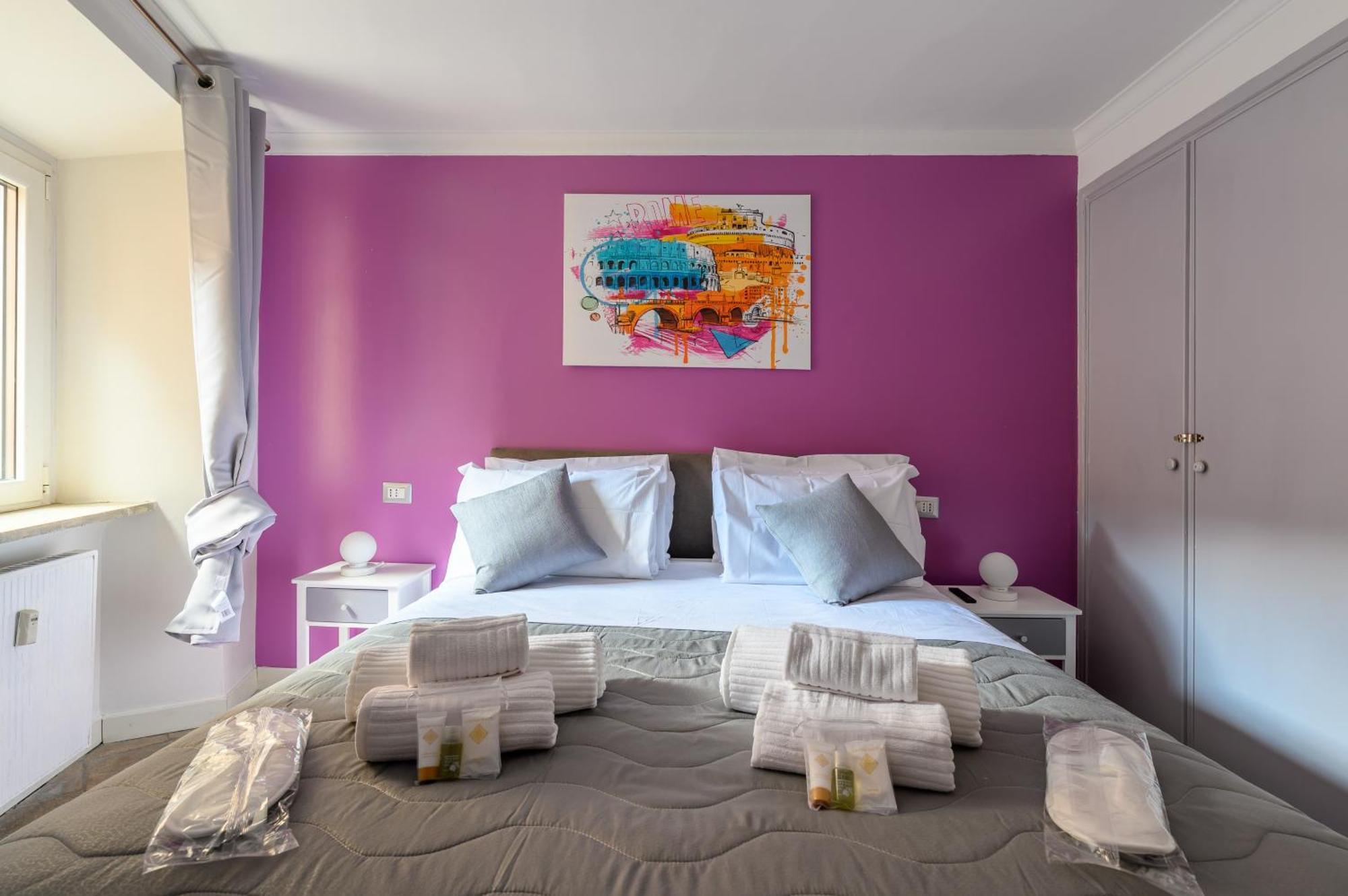 Historic Center - Navona Luxe Haven - Elevator, Soundproof & Netflix Apartment Rom